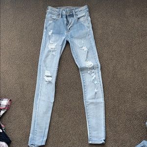 Hi rise skinny jeggings